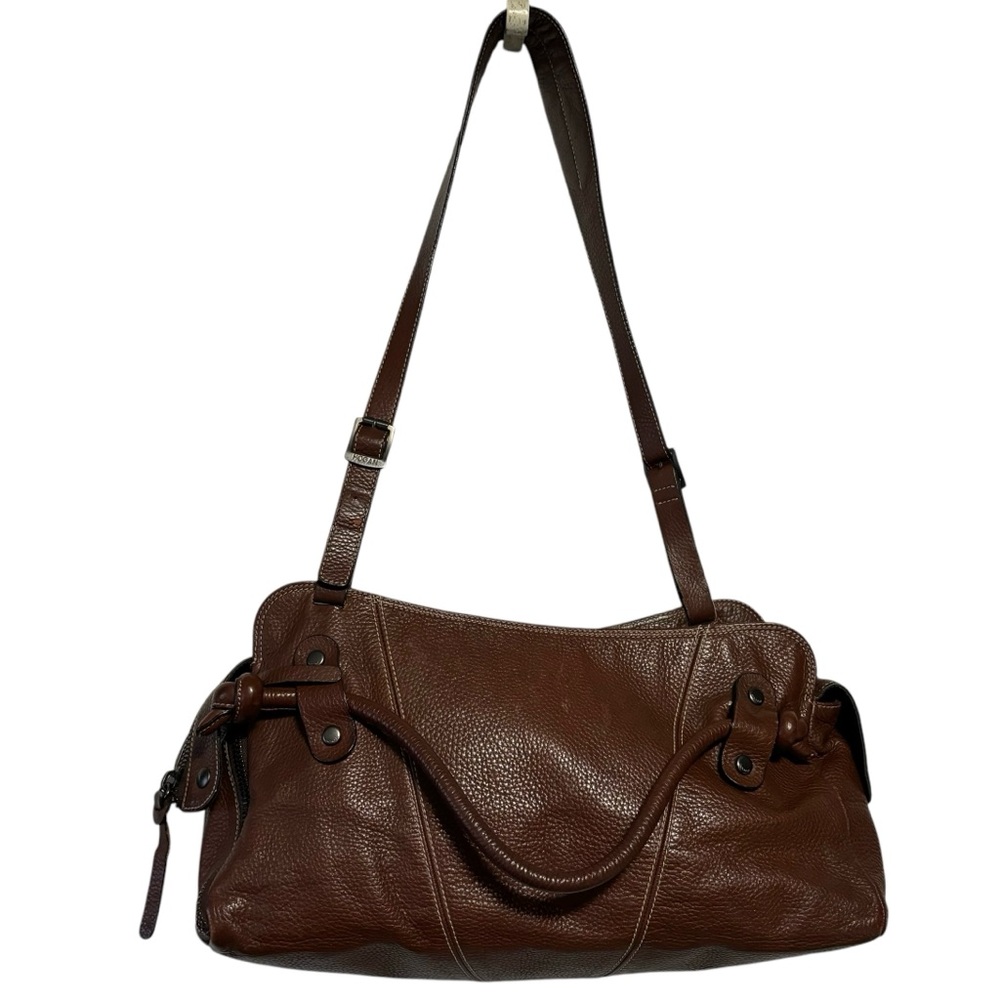 Hogan Brown Leather Shoulder Bag